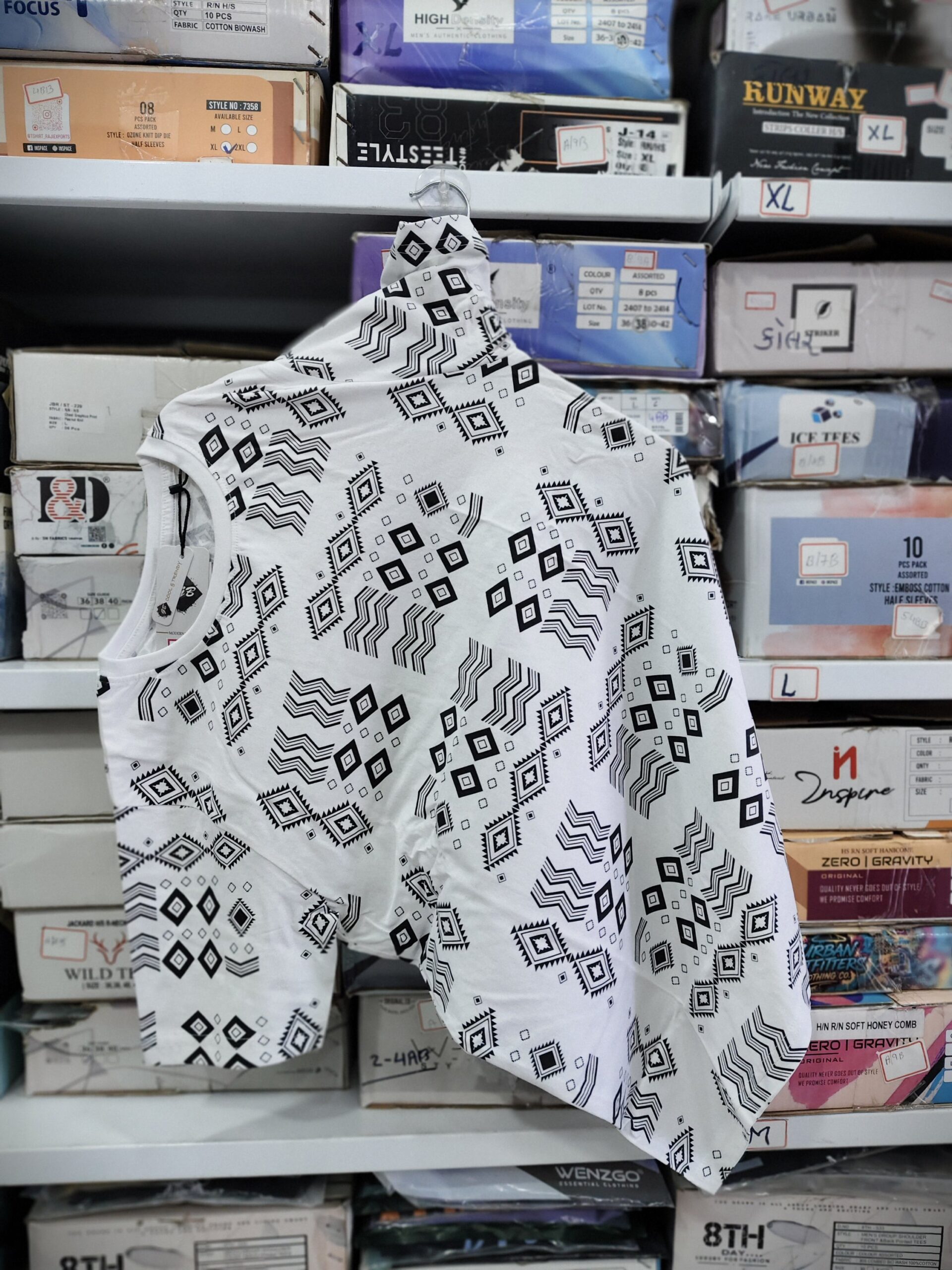 half sleeve T shirt 0090 - Image 2